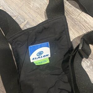 Slalom Black Kids Overalls